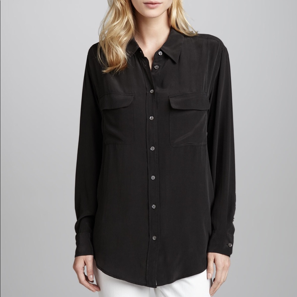 Equipment Femme silk blouse